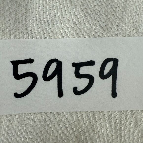 Express Women's White Linen Blend Wide Leg Pants Size 9 / 10 - Picture 12 of 12